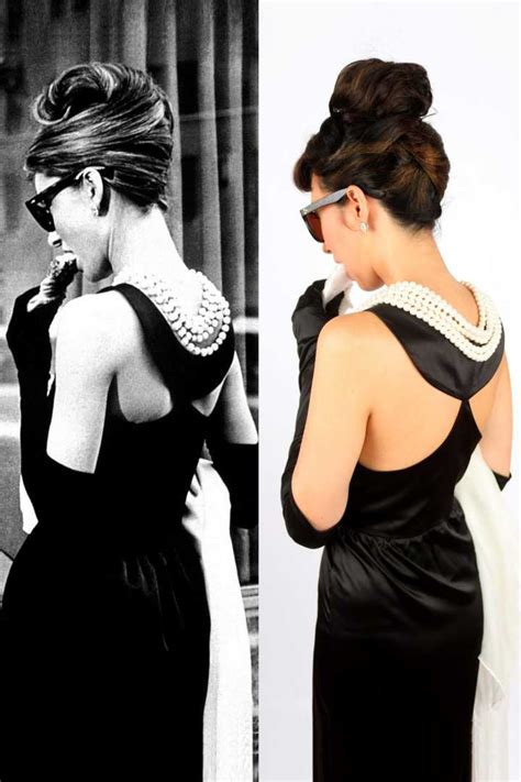 breakfast at tiffany's black dress replica|audrey hepburn dresses 1960s.